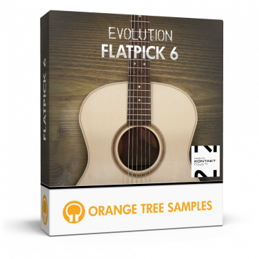 Orange Tree Samples Evolution Flatpick 6 Guitar (Latest Version)