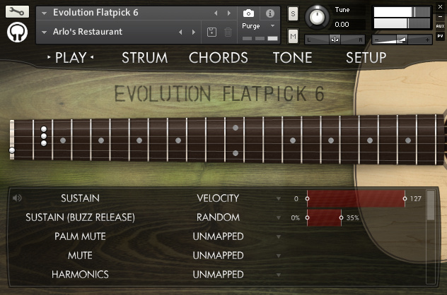 Orange Tree Samples Evolution Flatpick 6