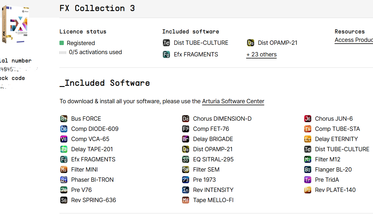 Arturia FX Collection 3