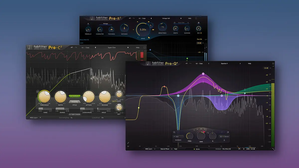Fabfilter Essentials Bundle (Q4,C2,R2)