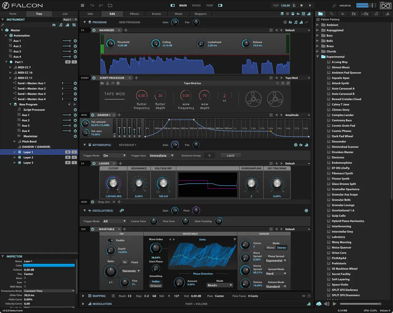UVI Falcon 2026 Synth With 16 Expansions