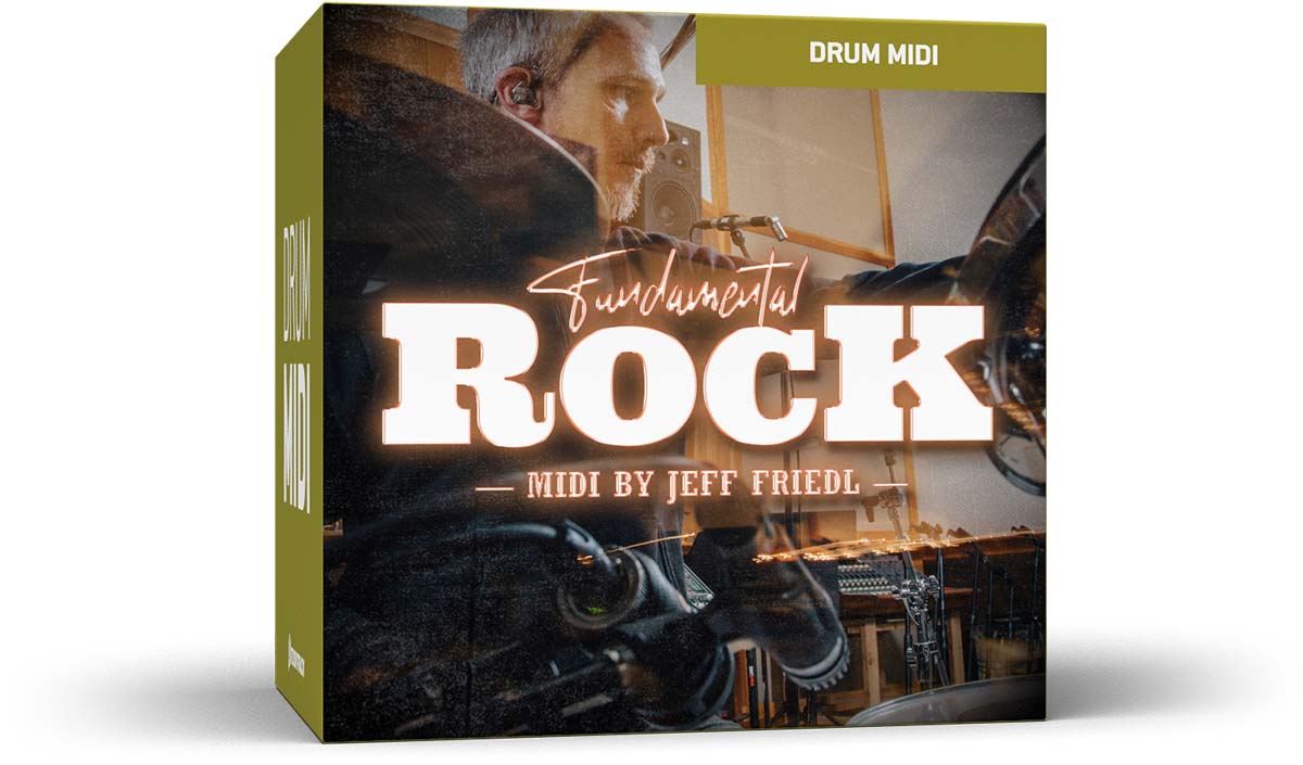 Toontrack Drum MIDI Pack - Fundamental Rock