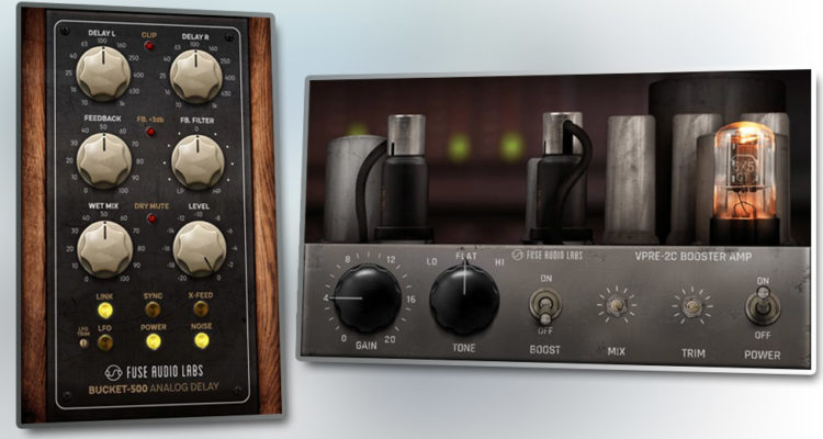 Fuse Audio Labs Bucket-500 and VPRE-2C