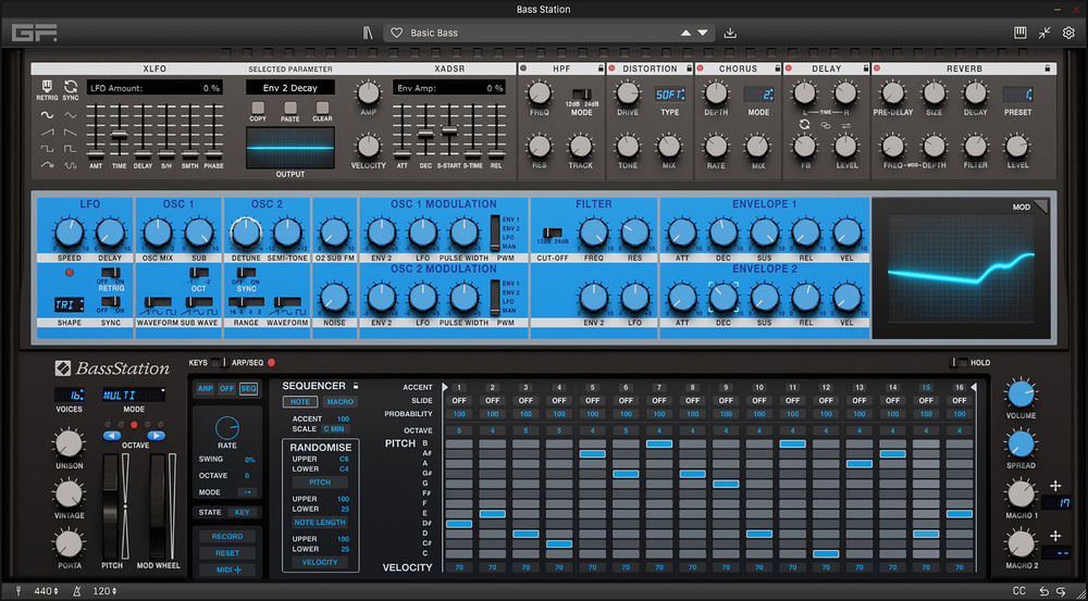 GForce Bass  Station