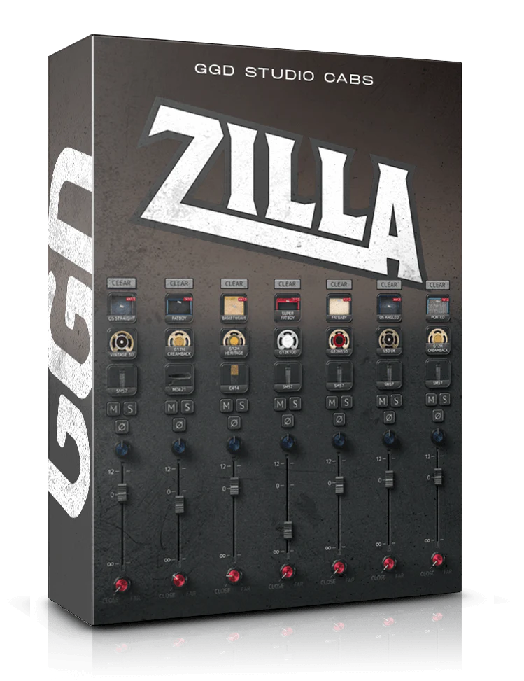 GetGood Drums Studio Cabs: Zilla Edition