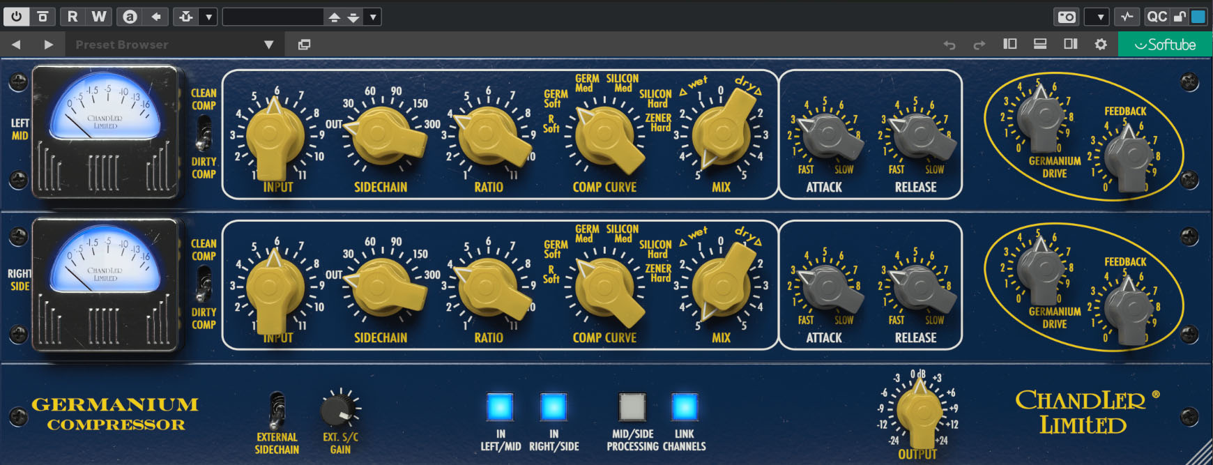 Softube Chandler Limited Germanium Compressor