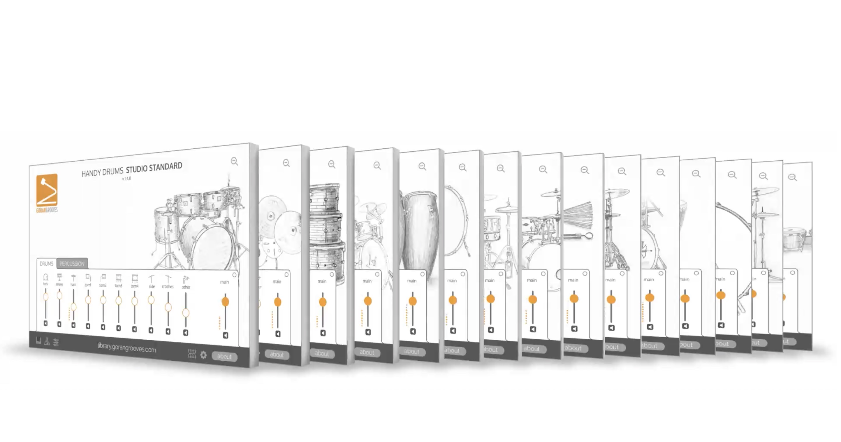 GoranGrooves Producer Collection (15 Handy Drums Plugins)