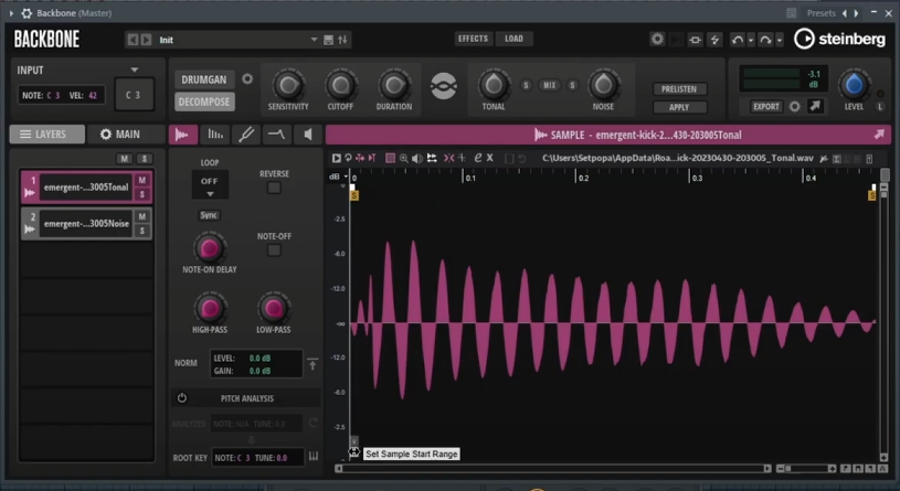 Steinberg Backbone Full License