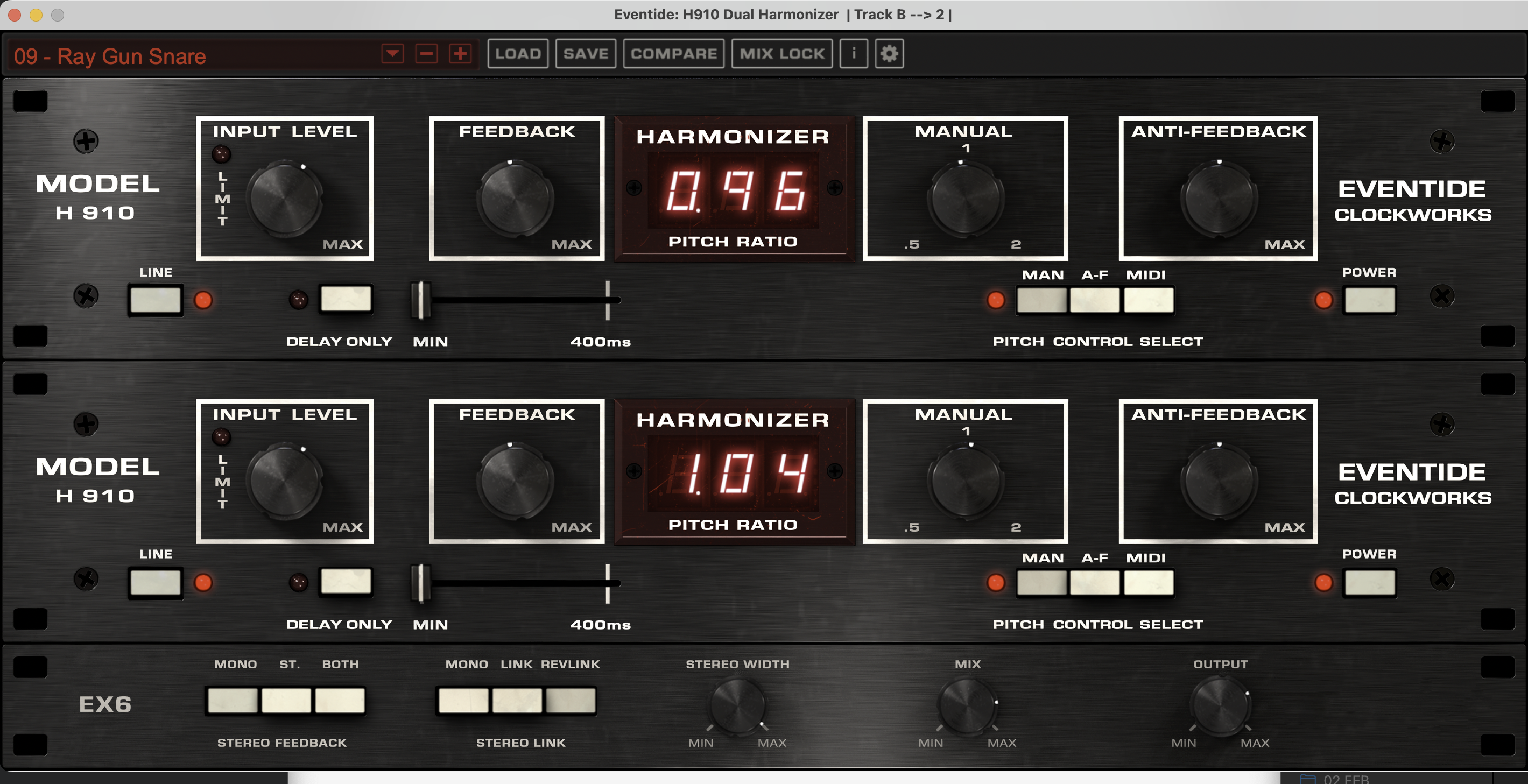 Eventide H910 Dual Harmoniser Bundle