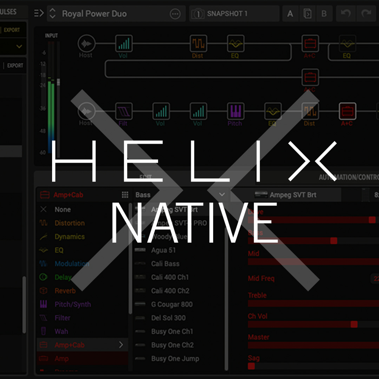 Line6 Helix Native + Metallurgy Collection