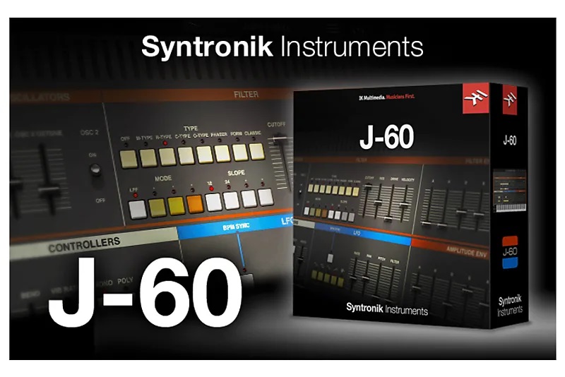 IK Multimedia Syntronik Instruments J-60