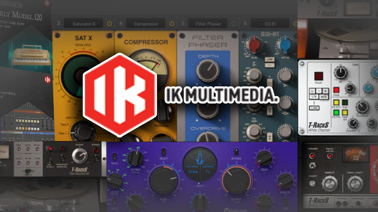 IK Multimedia T-Racks Bundle + Instruments / 10 Plugins