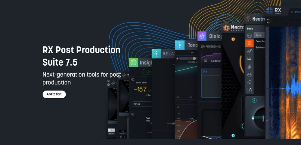 iZotope iZotope RX Post Production Suite 7.5