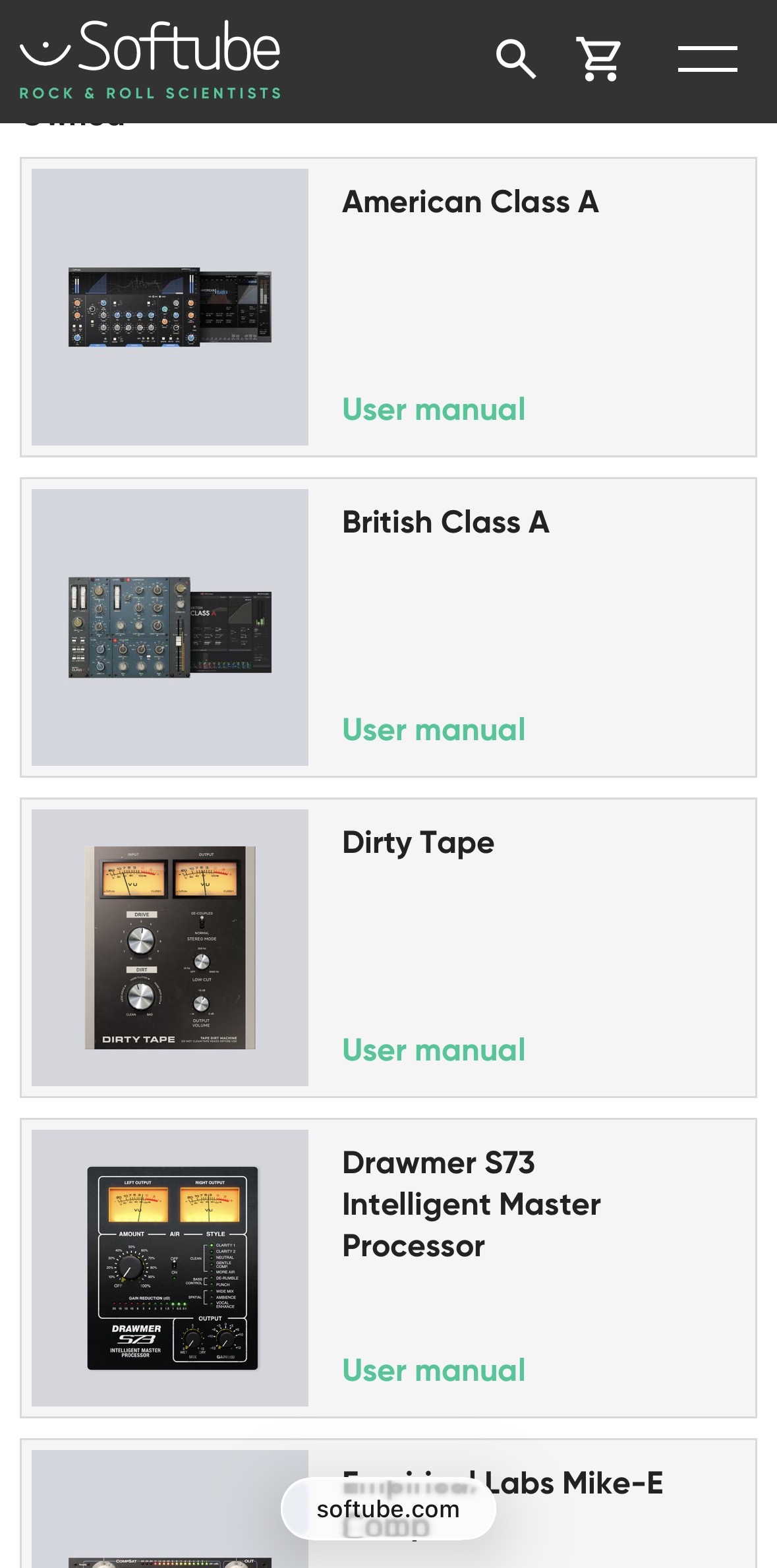Softube Golden Plugins Bundle