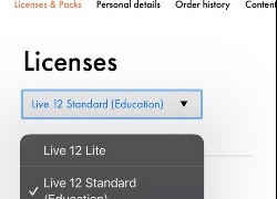 Ableton live 12 standard education
