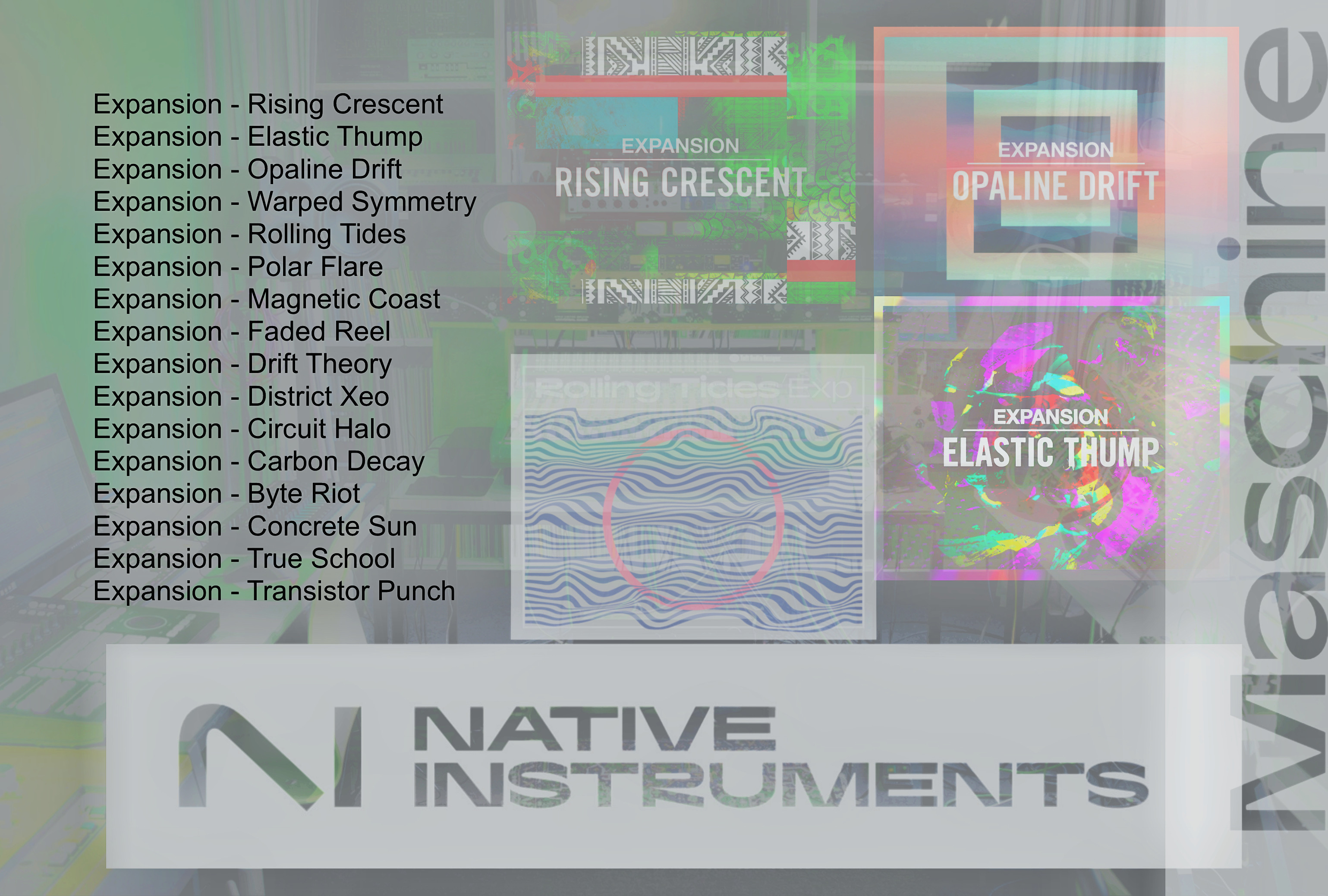 Native Instruments 16 Maschine Expansions
