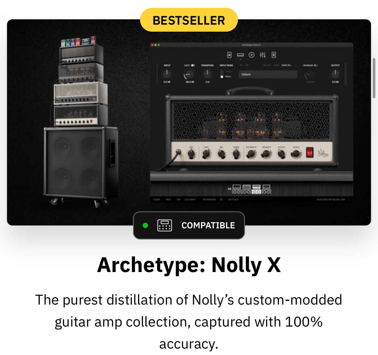 Neural DSP Archetype: Nolly