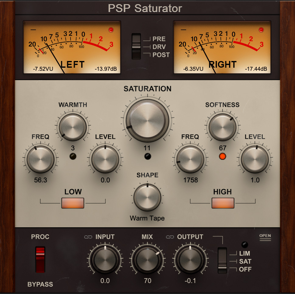 PSP Audioware PSP Saturator