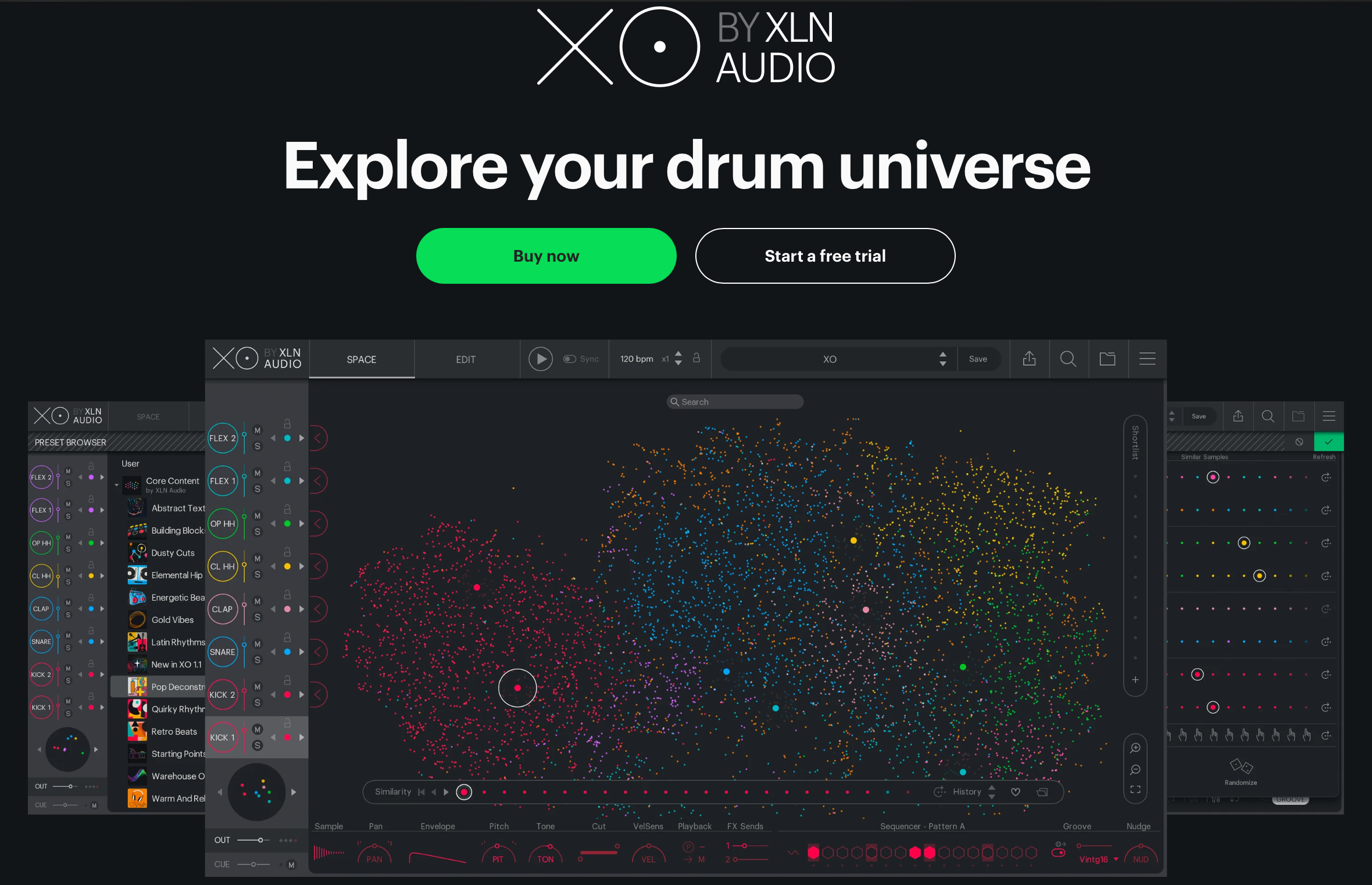 XLN Audio XO drum machine