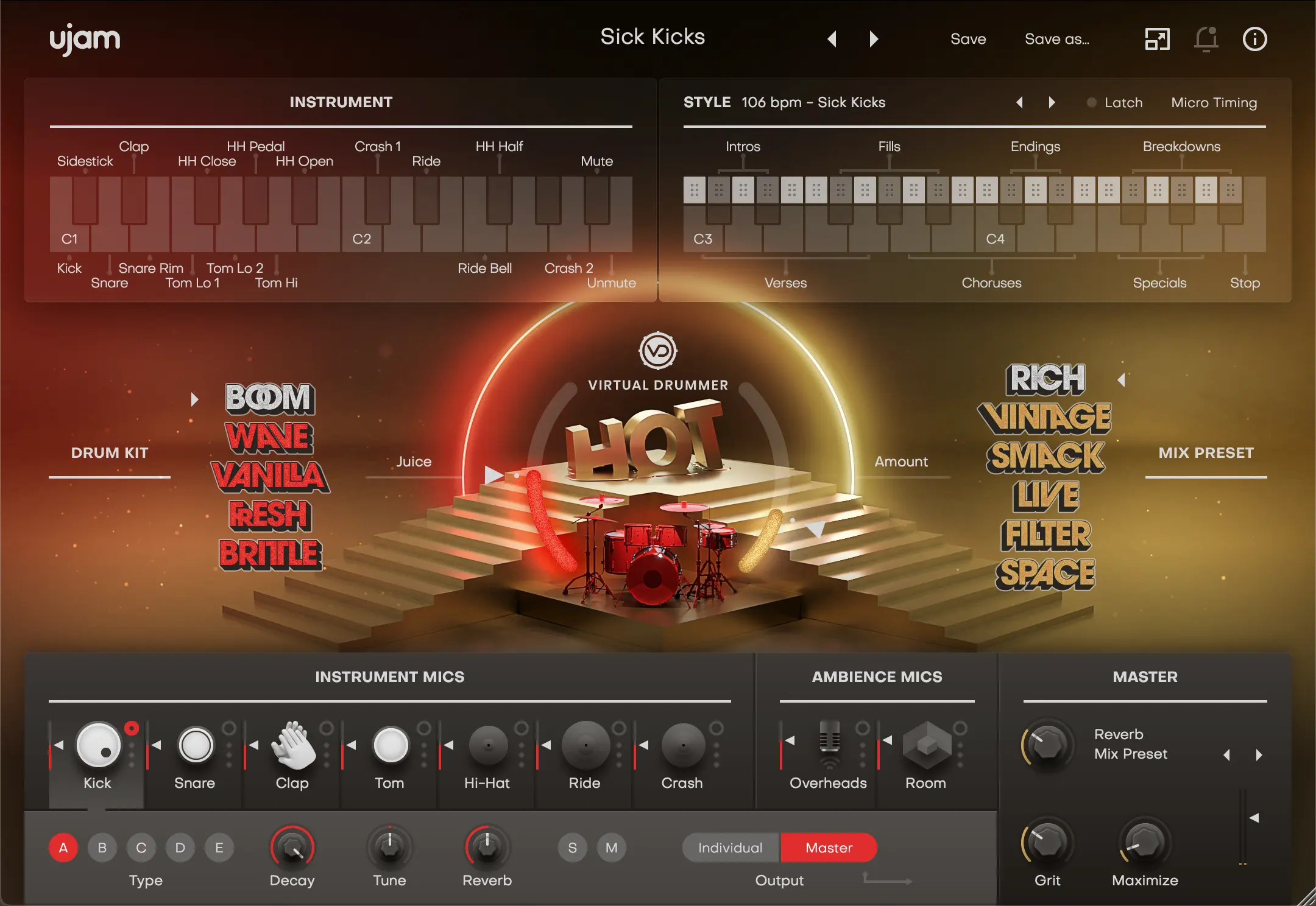 Ujam VIRTUAL DRUMMER HOT