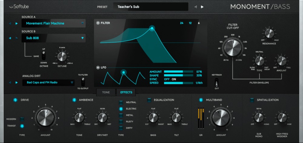 Softube Monoment Bass