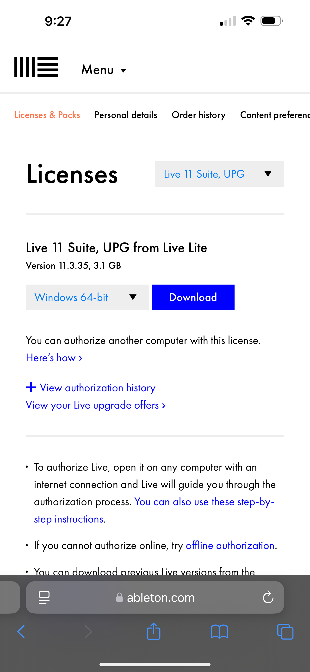 Ableton Live 11 Suite