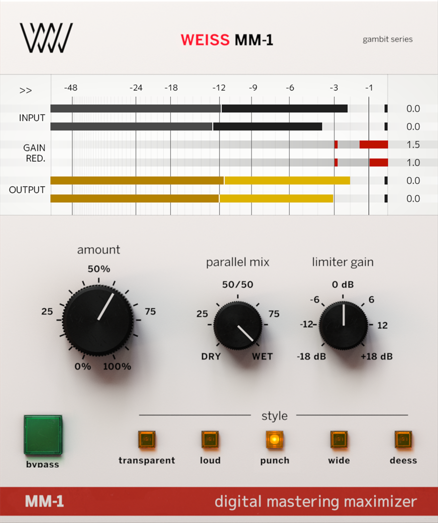 Softube Weiss MM-1 Mastering Maximizer