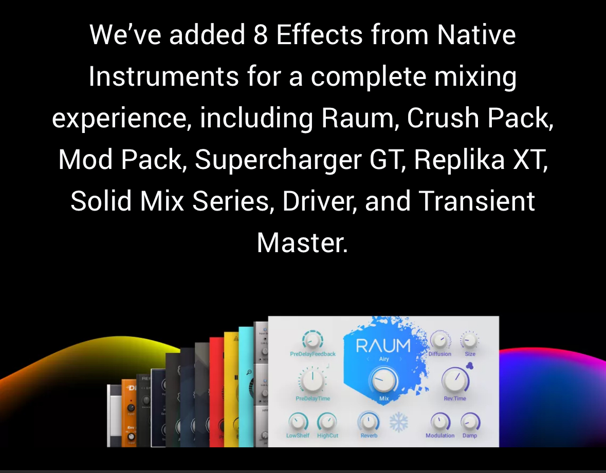 Native Instruments Effects Collection