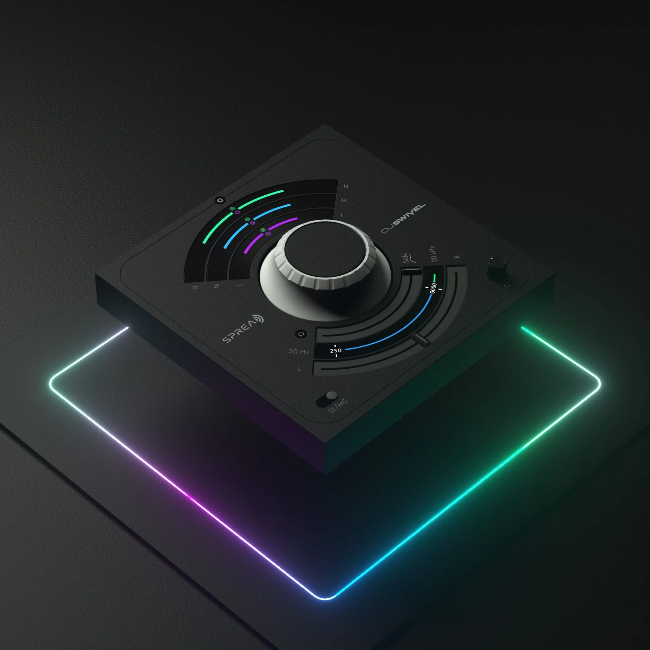 Spread Stereo DJ Swivel