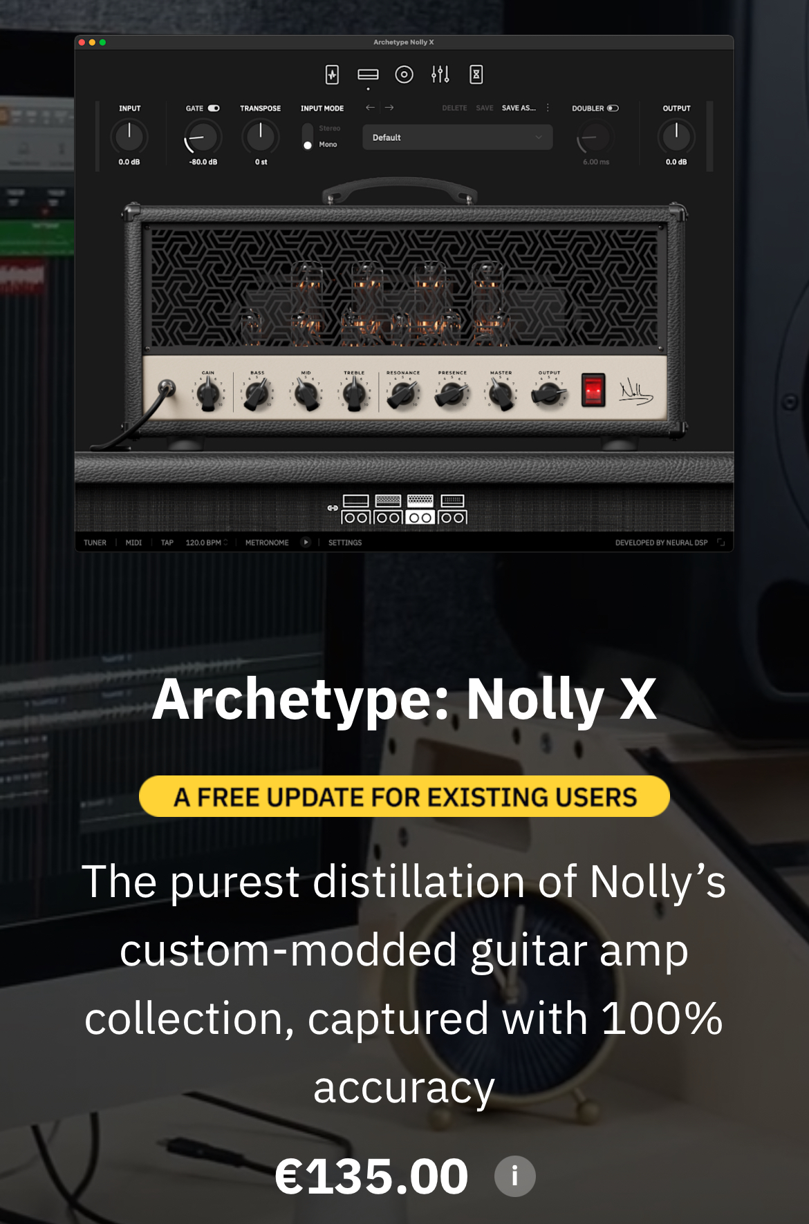 Neural DSP Archetype: Nolly X