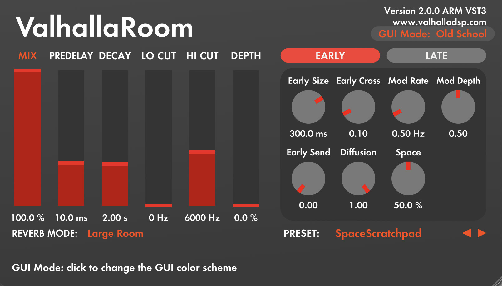 valhalla Room Reverb