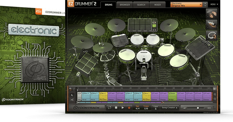 Toontrack EZX - Electronic