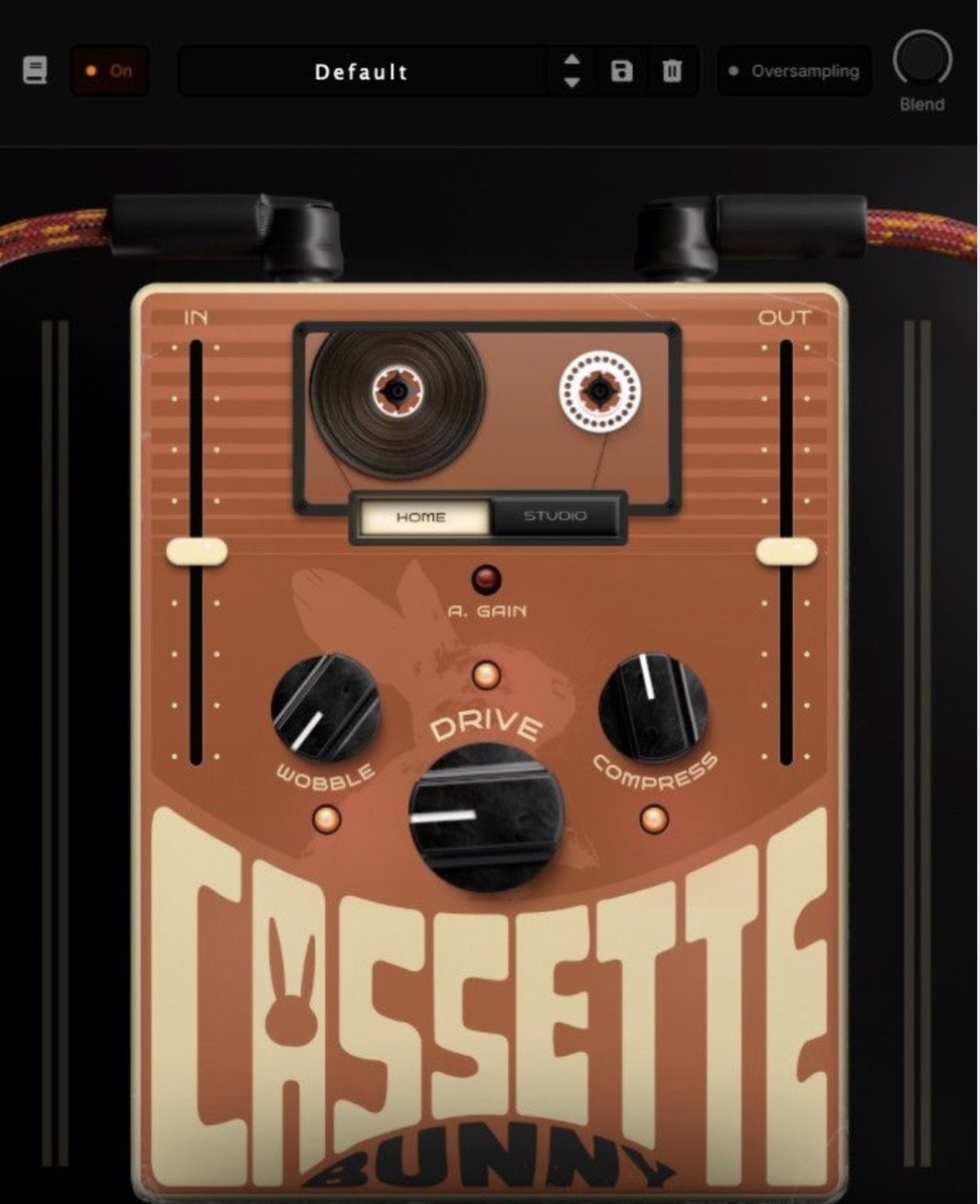 Safari Pedals Cassette Bunny