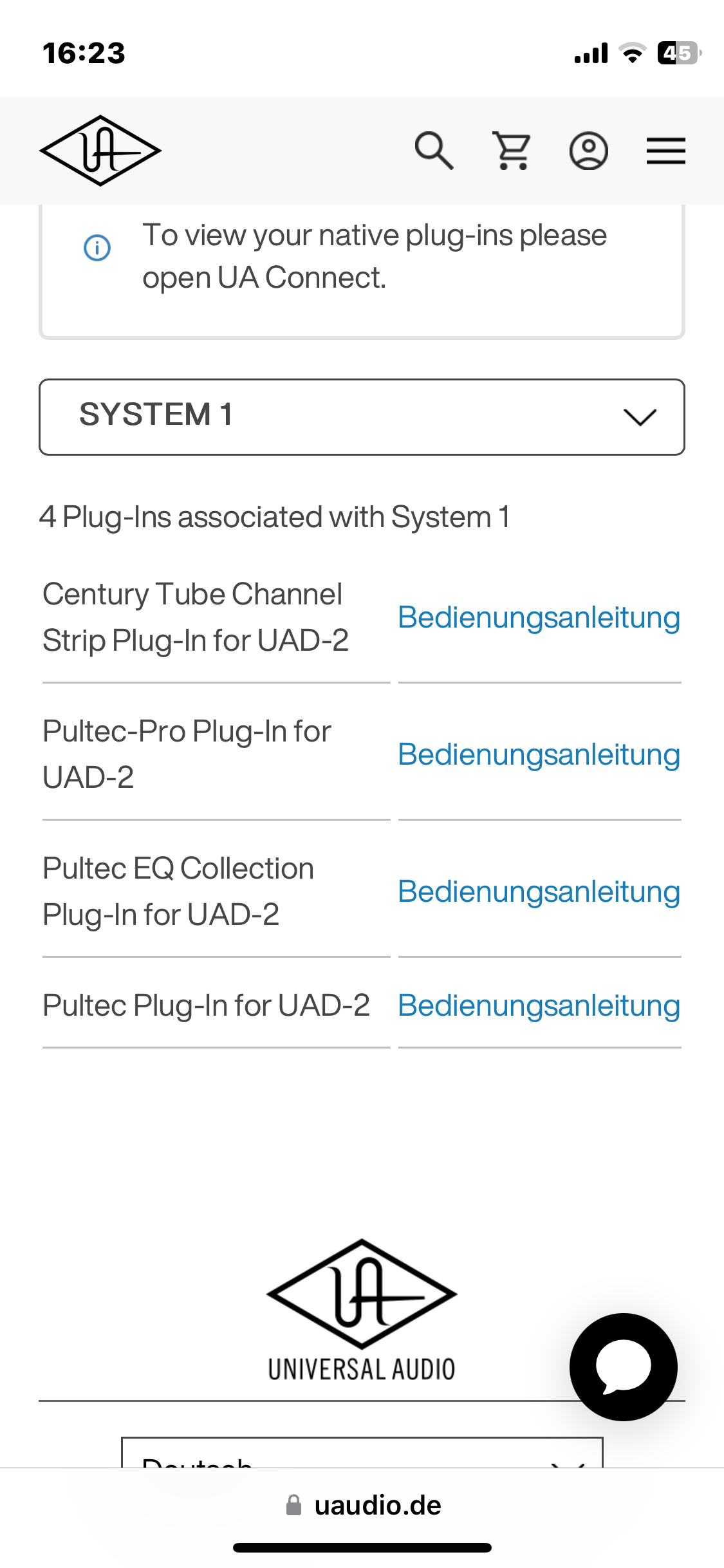 Universal Audio uad pultec + century tube channelstrip