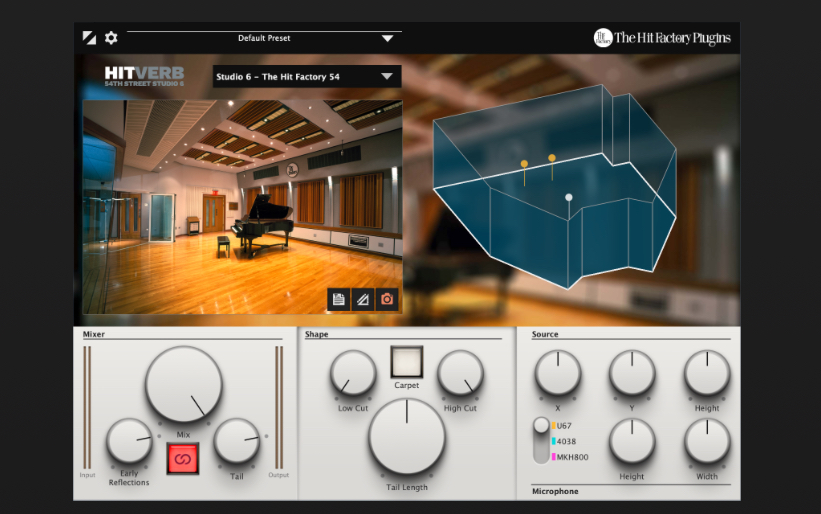 The Hit Factory HitVerb 54th Street Studio 6