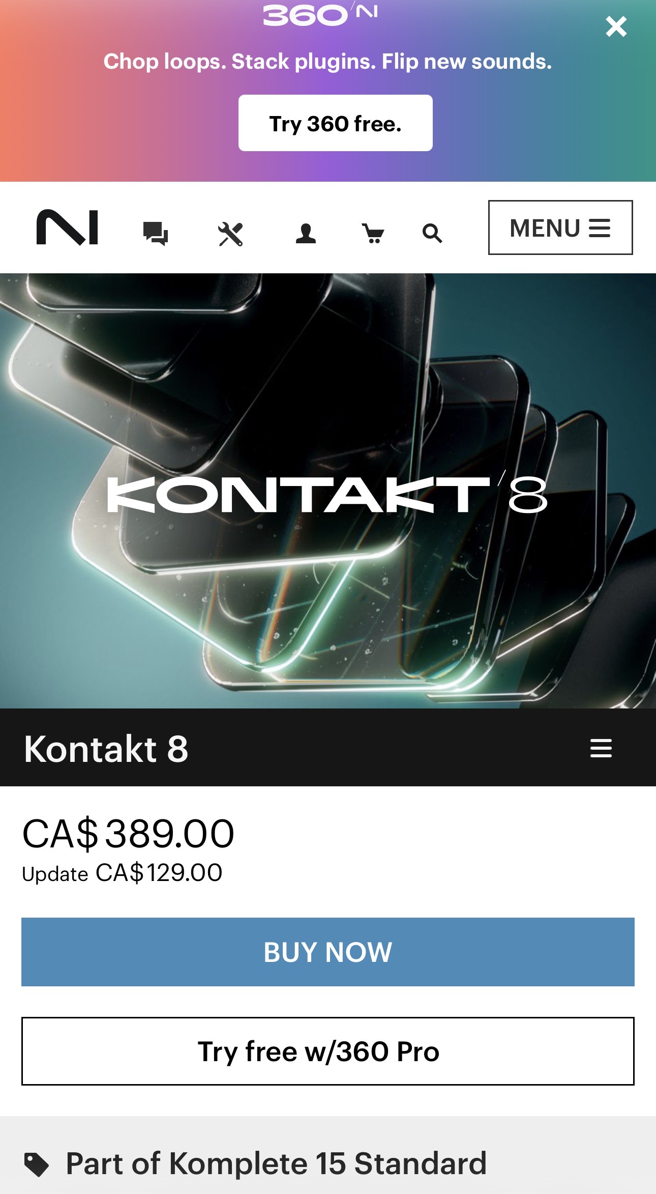 Native Instruments Kontakt 8