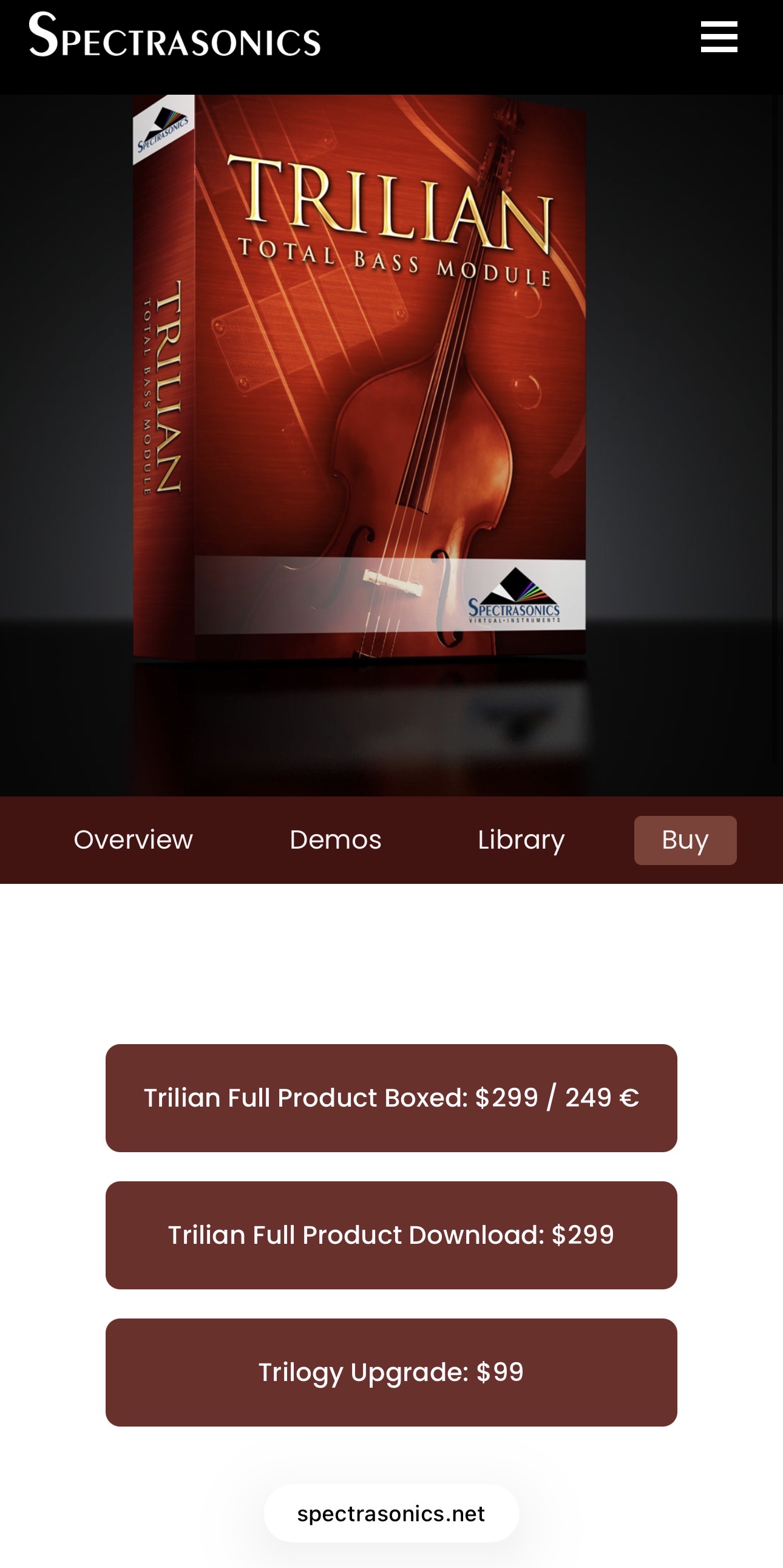 Spectrasonics Trilian