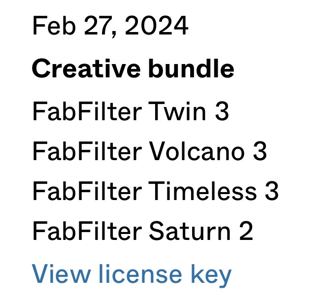 Fabfilter Creative Bundle