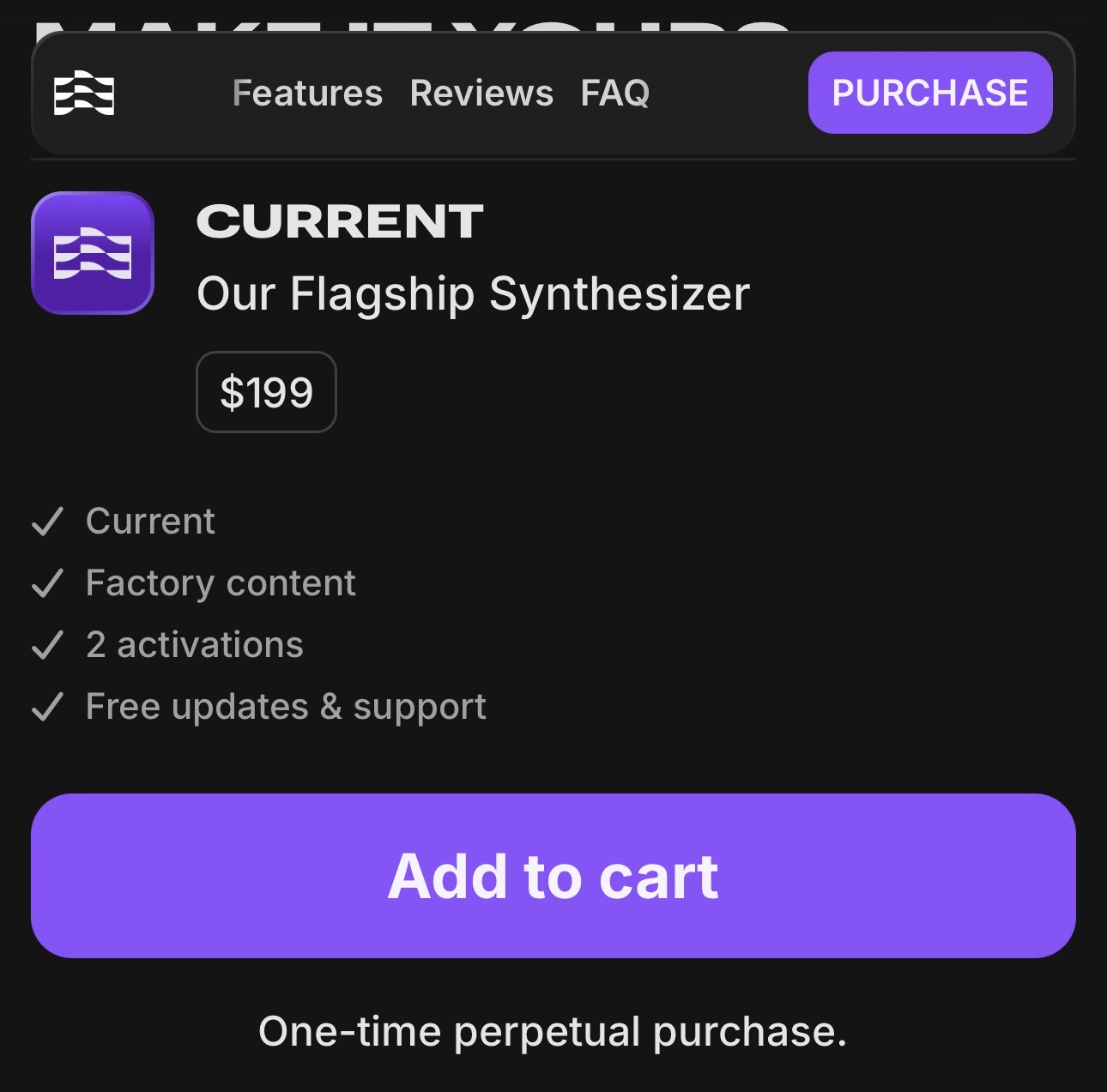 Minimal Audio Current 2