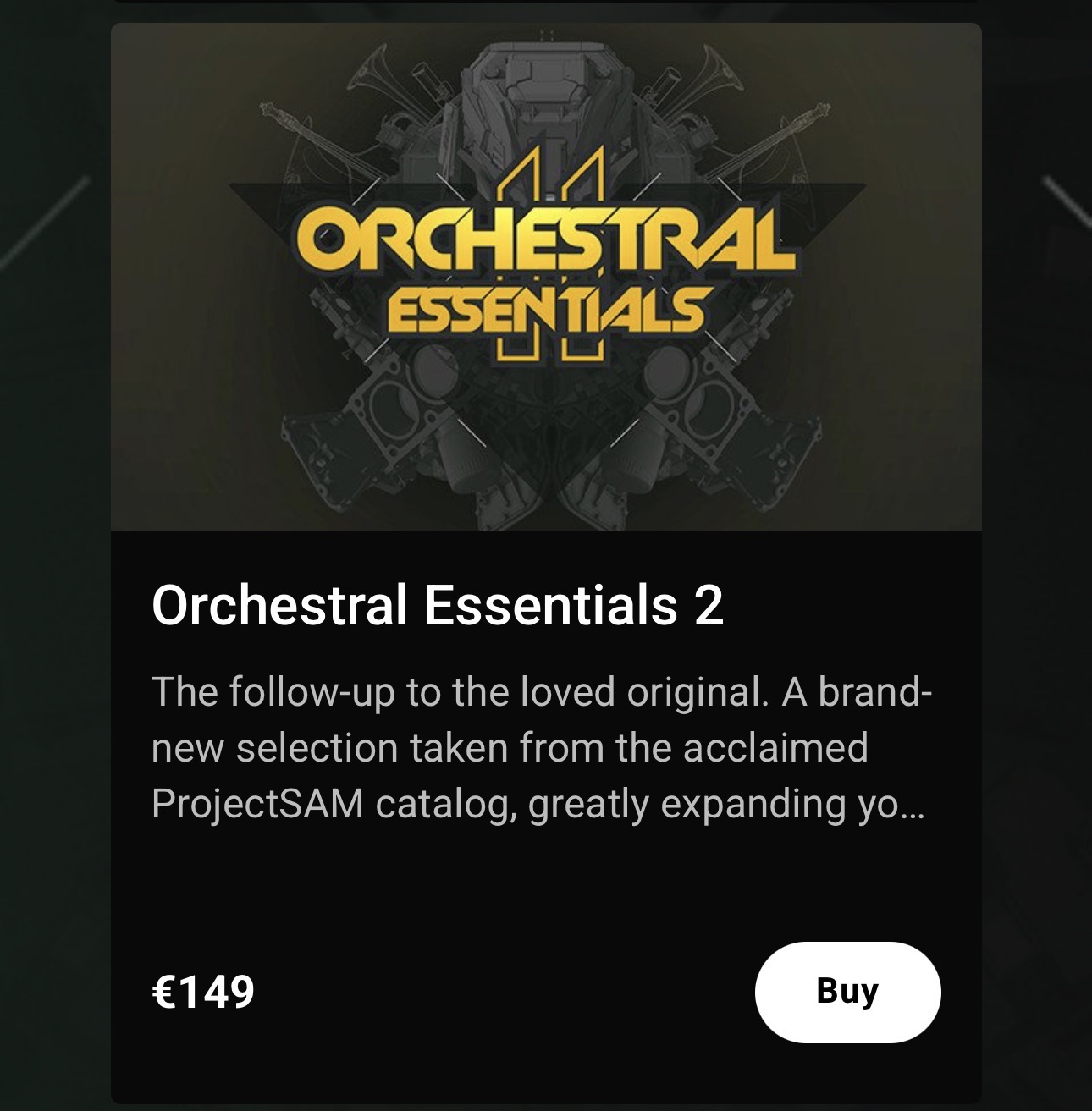 ProjectSam Orchestral Essentials 2