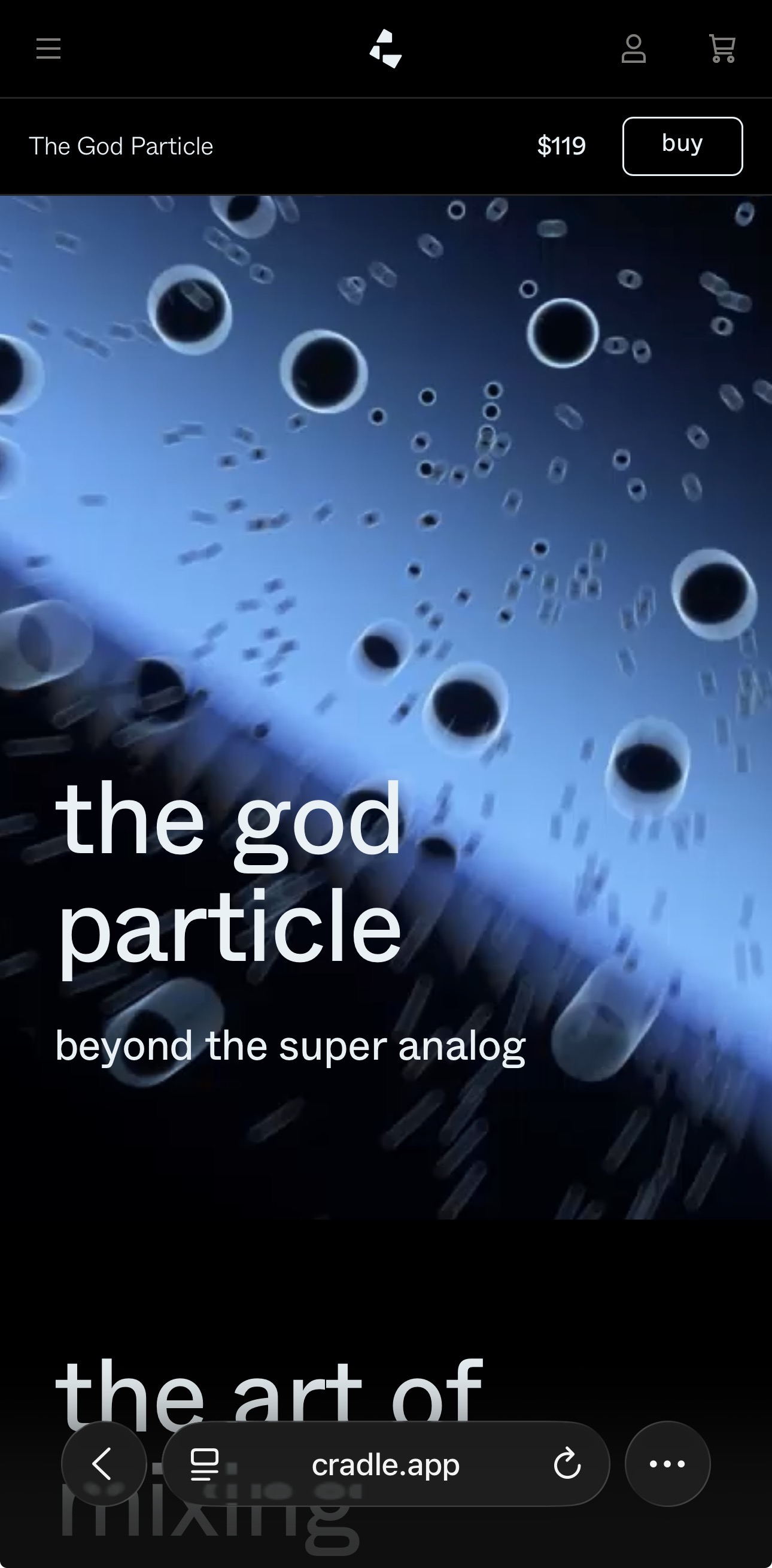 Cradle App The God Particle