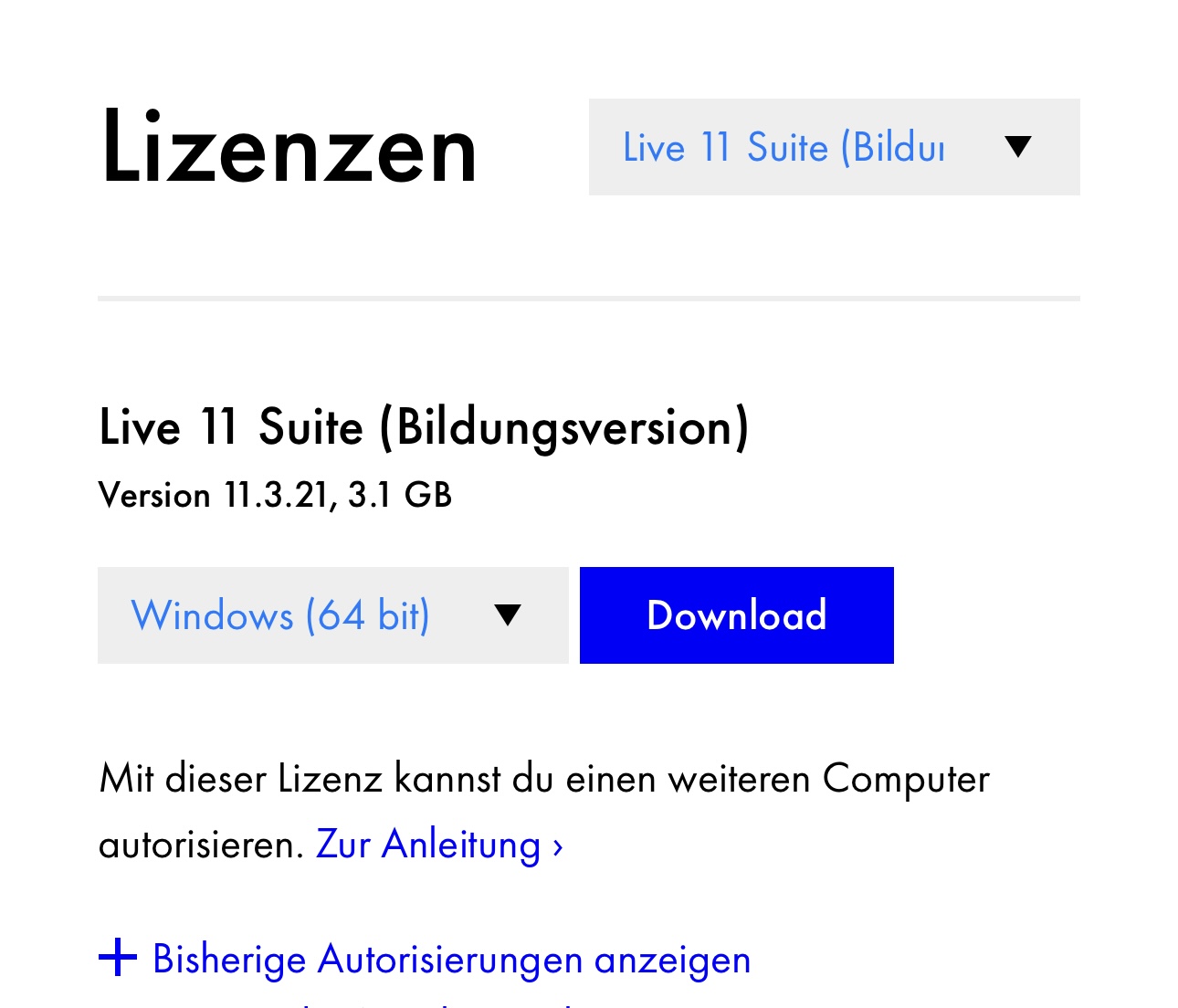 Ableton Live Suite 11 (Edicational)