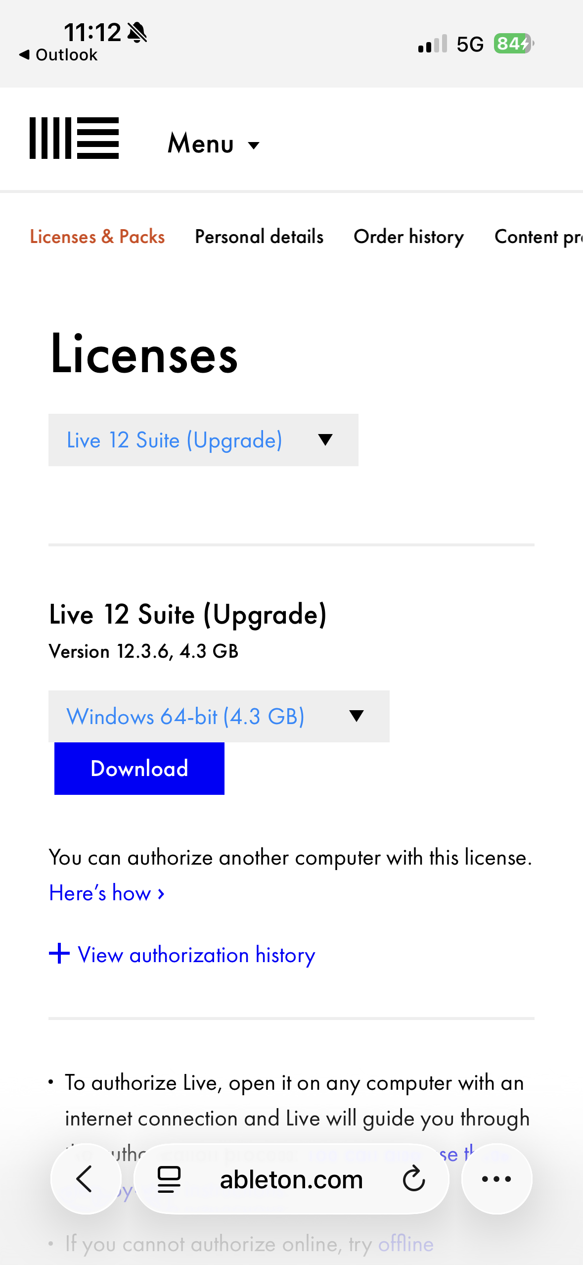 Ableton Ableton Live 12 Suite