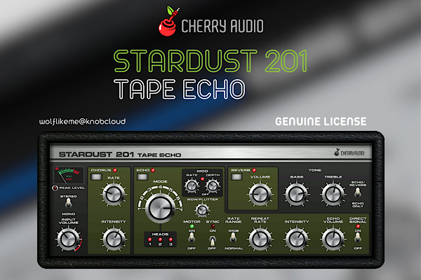 Cherry Audio Cherry Audio Stardust 201 Tape Echo