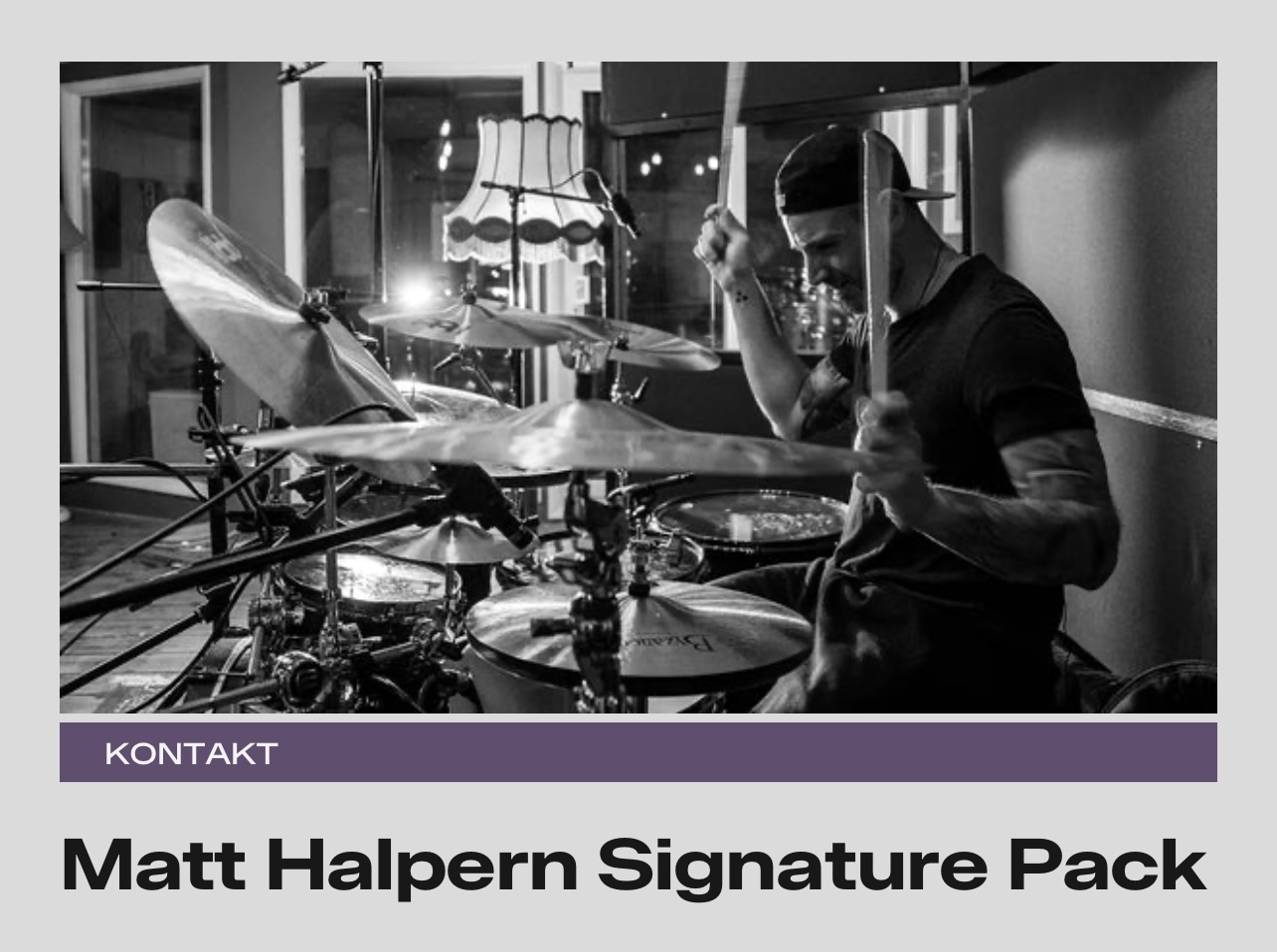 GetGood Drums Matt Halpern Signature Pack