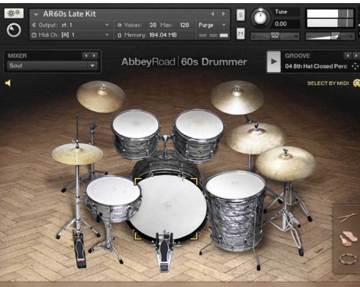 Native Instruments Abbey Road 60s Drummer