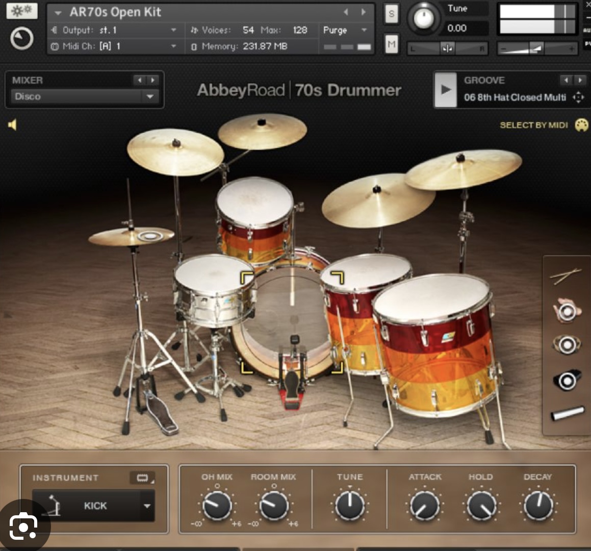 Native Instruments Abbey Road 70s Drummer