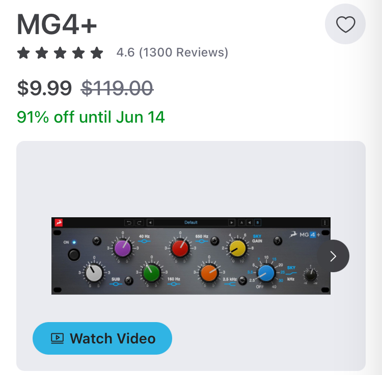 Antelope Audio MG4+