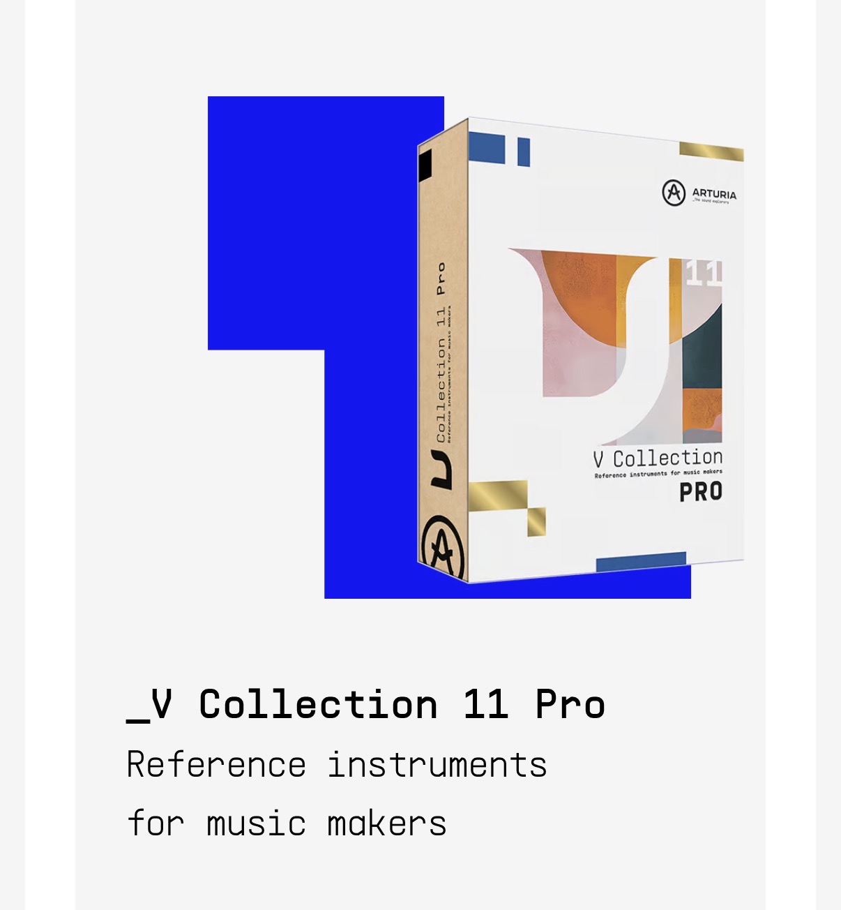 Arturia V Collection 11 Pro