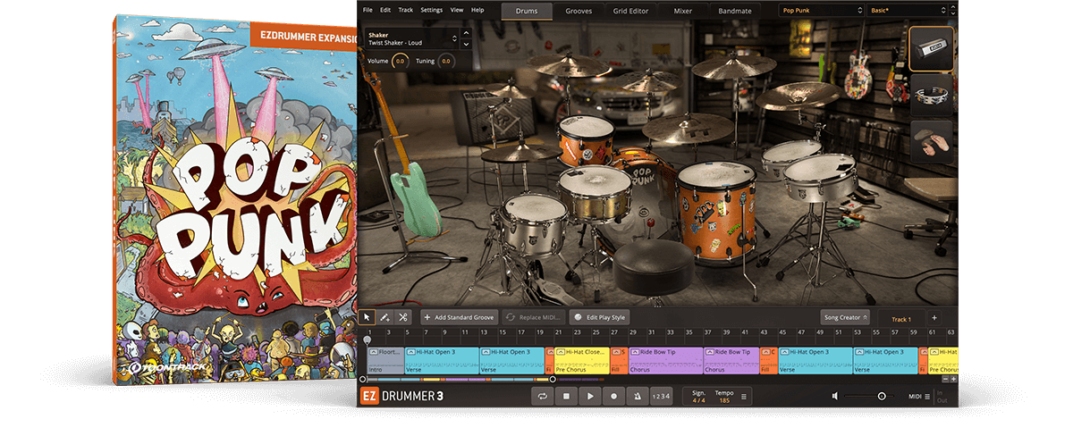 Toontrack Pop Punk EZX